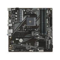 Купить GIGABYTE MB AM4, A520, 4xDDR4, DP + HDMI, 1xPCIe x16 3.0, 1xPCIe x1, 1xM.2, 4xSATA, GbE LAN, mATX в Алматы