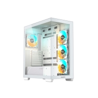 Купить Компьютерный корпус GigaByte C500 PANORAMIC STEALTH ICE, Без БП, 2xUSB3.0/Type-C, 4xARGB, White, ATX в Алматы