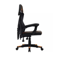 купить CANYON gaming chair Flow MCH01 Mesh Black Orange&nbsp;CNE-MCH01 в Алматы фото 2