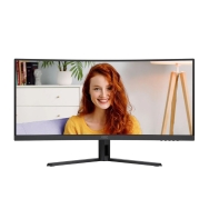 купить Монитор 34* AOC CU34B3E/01, Black, VA, 3440x1440@120Hz, 300кд/м2, 3500:1, 4ms, HDMI, DP CU34B3E/01 в Алматы фото 1