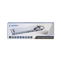 купить USB Hub12 port, Gembird  UHB-D6, 2xUSB3.1, PD87, Jack3.5, SD/TF, 2xHDMI, RJ45, VGA, USB2.0, Type-C в Алматы фото 3
