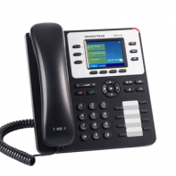 Купить Grandstream GXP2130, PoE 3-line Enterprise HD IP Phone, 320x240 TFT color LCD, Bluetooth, dual GigE ports with 802.3af PoE, (with power supply) в Алматы