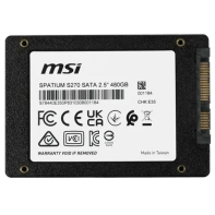купить 480Gb SSD MSI SPATIUM S270 SATA III 2.5"&nbsp;S78-440E350-P83 в Алматы фото 2