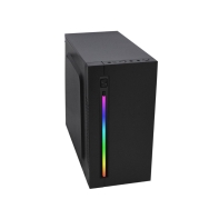 Купить Case MATX mini tower APEX, V03, RGB (400W), black в Алматы