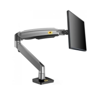 Купить Крепление настольное NB F5 (black) w/RGB с газлифтом для дисплеев 32"-60", 9-20кг, VESA: 100, черное в Алматы