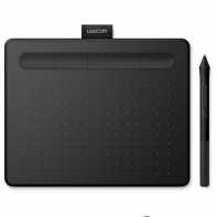 Купить Графический планшет, Wacom, Intuos Small Bluetooth (CTL-4100WLK-N), Разрешение 2540 lpi, Чувствительность к нажатию 4096, 4 программируемые клавиши, 2 клавиши на пере, Размер планшета 200*160*8,8 мм, Чёрный в Алматы