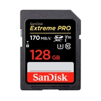 Купить SANDISK Extreme PRO 128GB V60 UHS-II SD cards, 280/100MB/s,V60,C10,UHS-II в Алматы