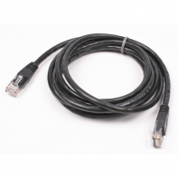 Купить Патч-корд UTP Cablexpert PP12-2M/BK кат.5e, 2м, литой, многожильный (чёрный) в Алматы