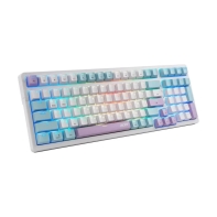 купить Клавиатура Acer OKW304 механическая белый USB Multimedia for gamer LED (ZL.KBDCC.01V) в Алматы фото 2
