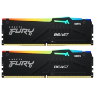 Купить ОЗУ Kingston FURY Beast EXPO RGB 32Гб (16x2) DIMM DDR5 KF556C36BBEAK2-32 в Алматы