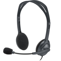 Купить Гарнитура Logitech H111 (1 x 3.5мм, кабель 1.8м) в Алматы
