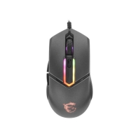 Купить Мышь MSI Clutch GM30 Black GAMING Mouse USB2.0/кабель 2м/Вес 98г./Черный в Алматы