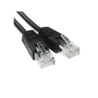 Купить Патч-корд UTP Cablexpert PP12-1M/BK кат.5e, 1м, литой, многожильный (чёрный) в Алматы