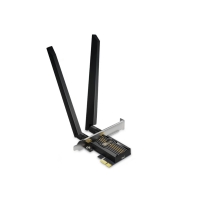 Купить Сетевой адаптер беспроводной PCIe BE9300 Tp-Link Archer TBE552E <Трехдиапазонный беспроводной PCI Express-адаптер Wi-Fi 7 с поддержкой Bluetooth 5.4, IEEE 802.11a/b/g/n/ac/ax/be, скорости передачи: 6 ГГц до 5760 Мбит/с, 5 GHz  до 2882Мбит/с , 2,4 GHz в Алматы