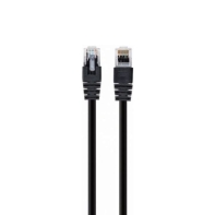 Купить Патч-корд UTP Cablexpert PP6U-1M/BK кат.6, 1м, литой, многожильный (черный) в Алматы