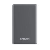 Купить CANYON power bank OnCharge 510 slim Magsafe 10000 mAh PD20W Dark Grey&nbsp;CNS-CPB510DG в Алматы