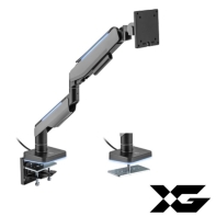 Купить Настольный кронштейн с газлифтом XG MGG-1749 grey для 1 монитора (17*-49*) Серый в Алматы
