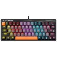 купить Клавиатура DEFENDER Black Raven GK-417 RU серый&nbsp;45414 в Алматы фото 2