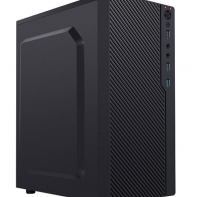 Купить Компьютерный корпус APEX-T04,  БП 400W, black, MATX, 2xUSB 2.0, 1xUSB 3.0, 1x микр, 1х HD-Audio в Алматы