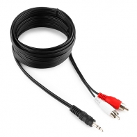 Купить Кабель аудио Cablexpert CCA-458-5M, джек3.5 / 2xRCA, 5.0м в Алматы