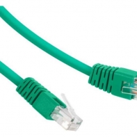 Купить Патч-корд UTP Cablexpert PP12-2M/G кат.5e, 2м, литой, многожильный (зелёный) в Алматы