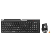 Купить Клавиатура+мышь беспроводная A4tech FB2535C-Smoky Grey в Алматы