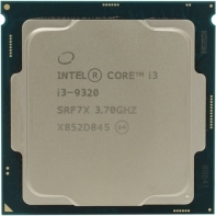 Купить CPU Intel Core i3 9320 3,7GHz (4,4GHz) 8Mb 4/4 Core Coffe Lake 62W FCLGA1151 Tray в Алматы