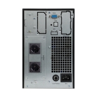 купить UPS SVC PTS-1KLN-LCD, 1000VA, 1000W, 3x12V/7Ah, 2xSchuko, AVR 110-300V, USB, 2xRJ45, RS-232, Black в Алматы фото 3