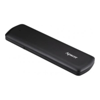 купить Внешний SSD диск Apacer 1TB AS721 Черный&nbsp;AP1TBAS721B-1 в Алматы фото 2