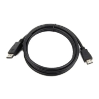 Купить Кабель DisplayPort->HDMI Cablexpert CC-DP-HDMI-10M, 10м, 20M/19M, черный, экран, пакет в Алматы