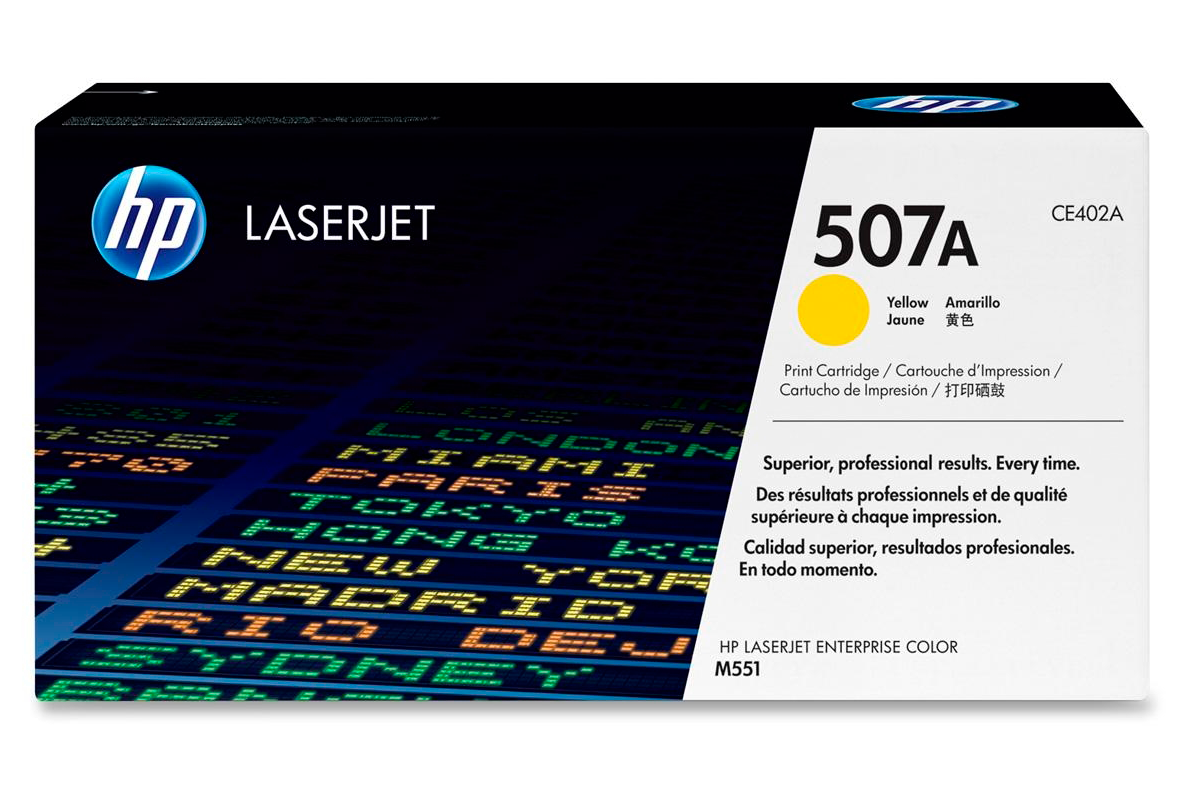 Купить Картридж HP CE402A №507A желтый в Алматы